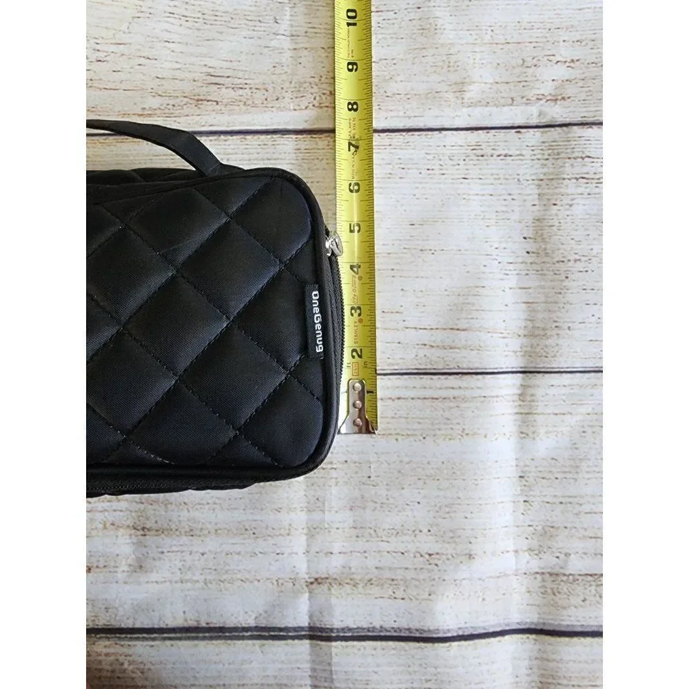 Black Quilted OneGenug Cosmetic Bag - NWOT
